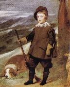 Diego Velazquez Prince Baltasar Carlos in Hunting Dress(detail) USA oil painting reproduction